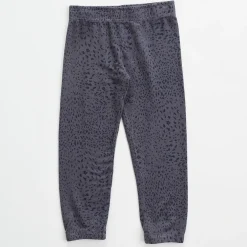 MONROW Kids Mini Cheetah Elastic Waist Sweats VINTAGEBLACK Best Sale